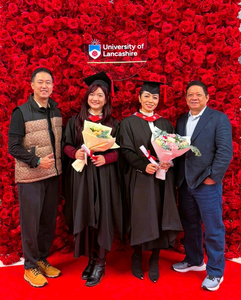 Proud graduates